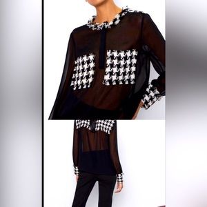 NWT XS Zara blouse